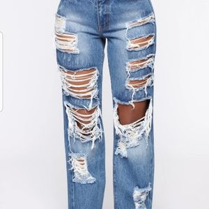 Fashion Nova Boyfriend Jeans